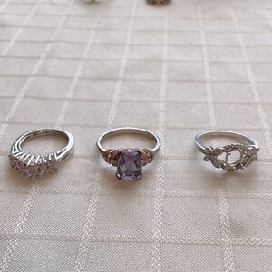 Three Statement Rings